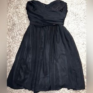 Homecoming Black & Cream Dress